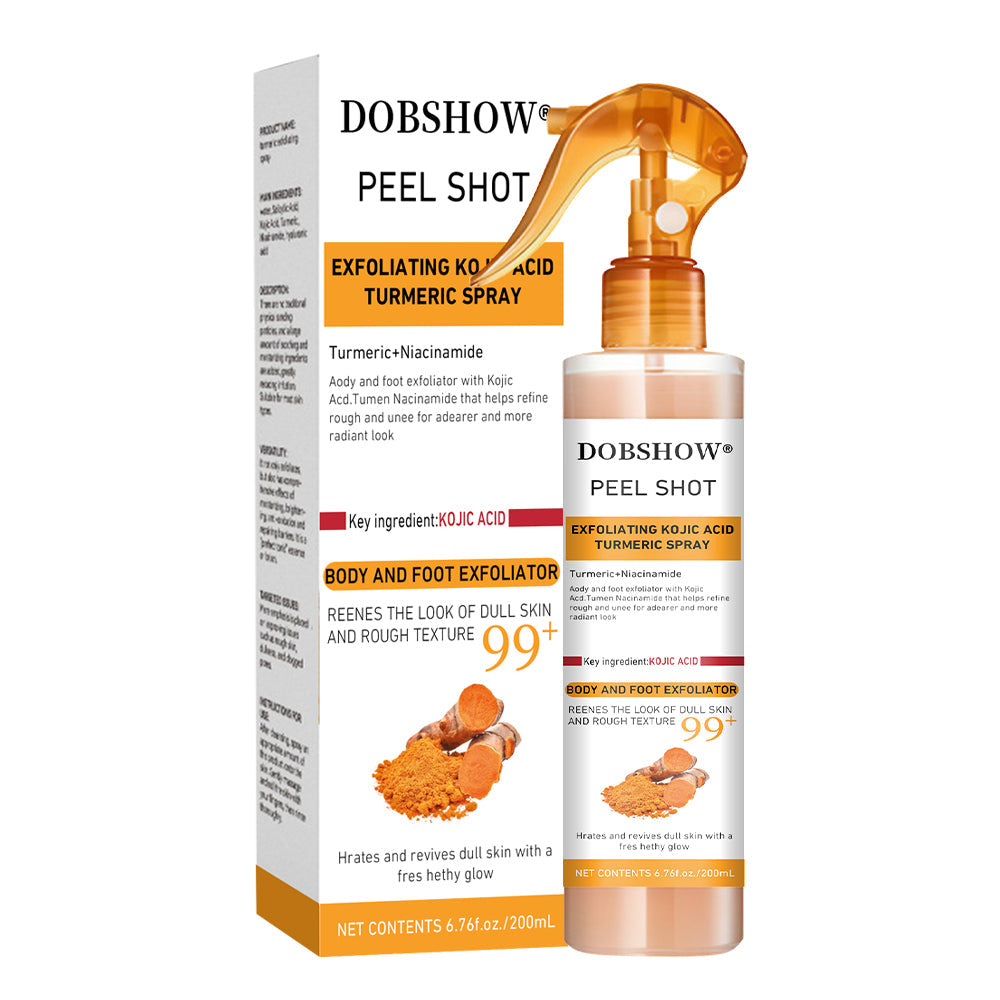 Dobshow®Exfoliatng Kojic Acid Turmeric Spray