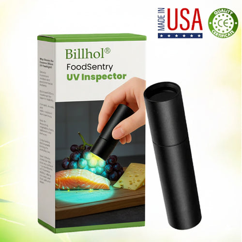 Billhol® UV Black Light Flashlight for Vegetable Inspection