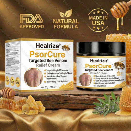 💫Healrize® PsorCure Targeted Bee Venom Relief Cream