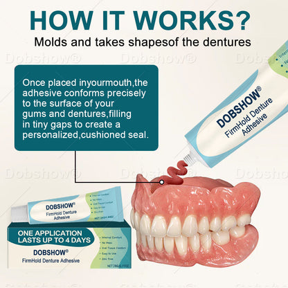 Dobshow® 𝐅𝐢𝐫𝐦𝐇𝐨𝐥𝐝 𝐃𝐞𝐧𝐭𝐮𝐫𝐞 𝐀𝐝𝐡𝐞𝐬𝐢𝐯𝐞
