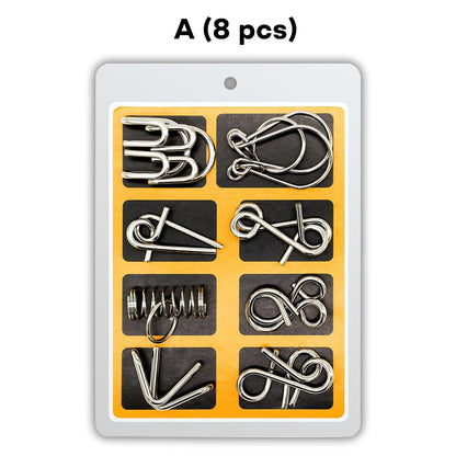 Dobshow® 3D Metal Challenge Puzzle Toy