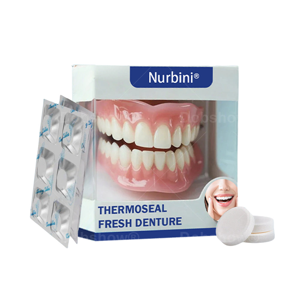 🔥1 Set🔥+ 6 Denture Cleaning Tablets