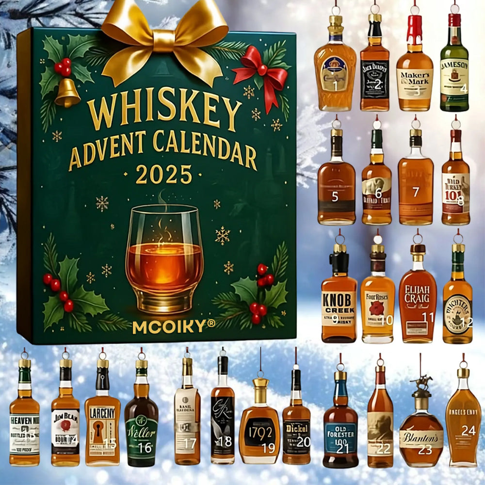 🔥 Last Day Deal 50% OFF 🔥MCOIKY® Whiskey Advent Calendar