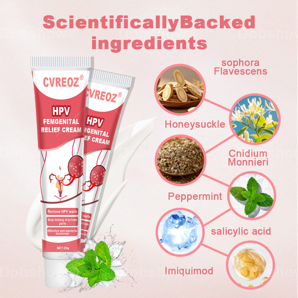 Cvreoz® HPV FemGenital Relief Cream