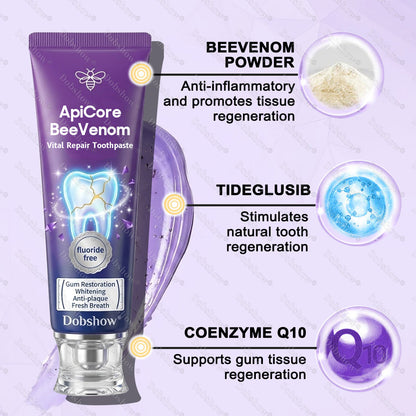 🦷 Dobshow® ApiCore BeeVenom Vital Repair Toothpaste
