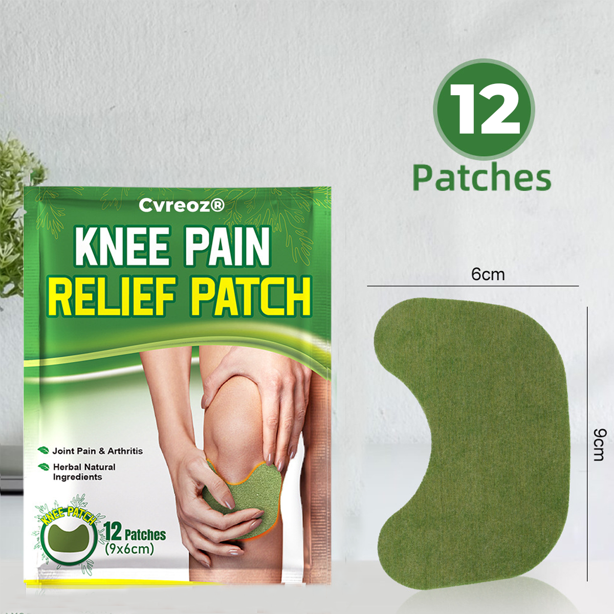 Cvreoz® Knee Pain Relief Patch