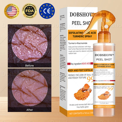 Dobshow®Exfoliatng Kojic Acid Turmeric Spray