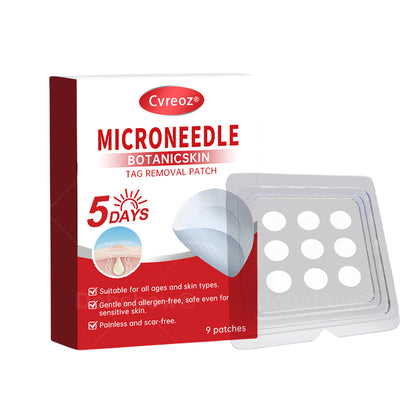 Cvreoz®MicroNeedle BotanicSkin Tag Removal Patch