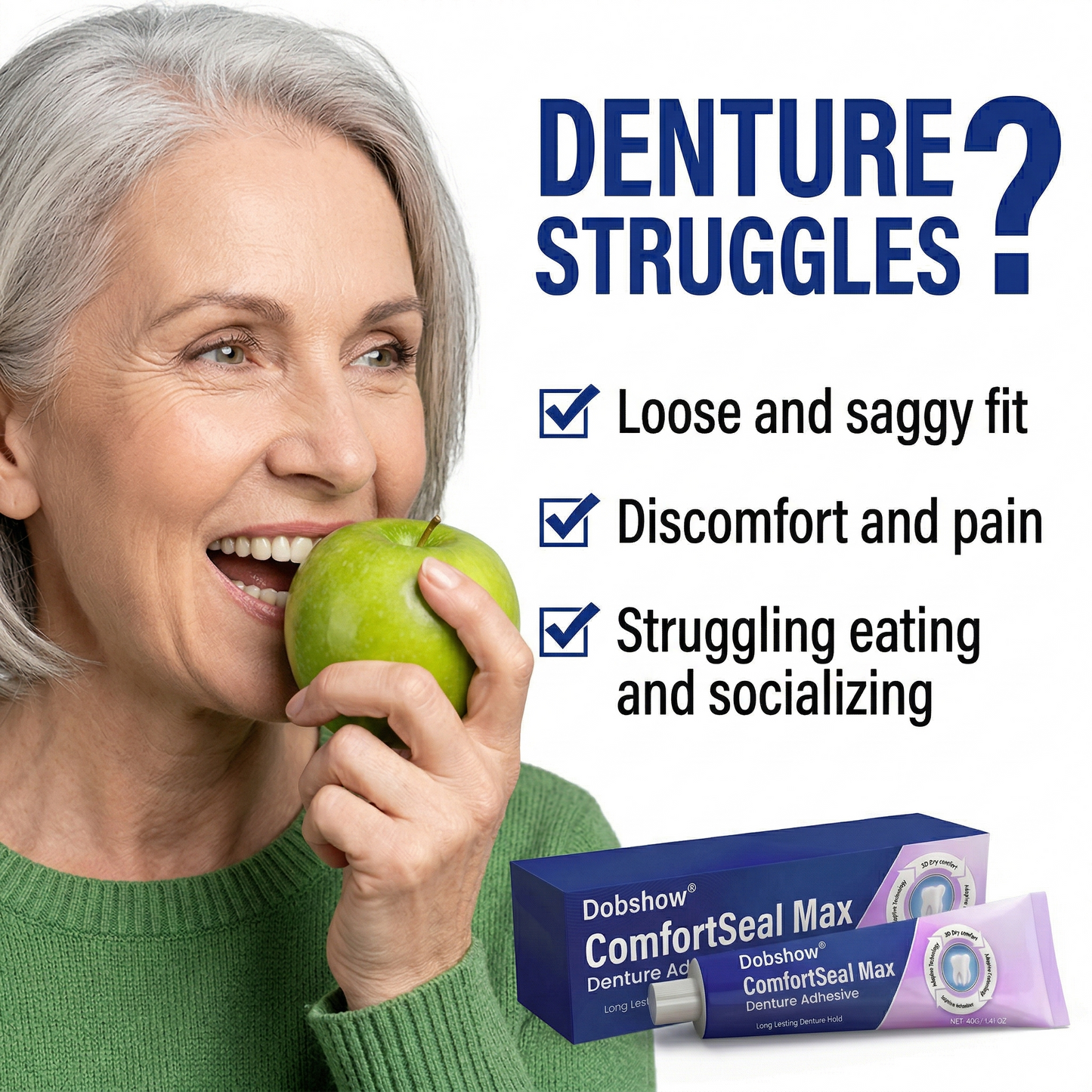 👨‍⚕️𝐃𝐨𝐛𝐬𝐡𝐨𝐰® 𝐂𝐨𝐦𝐟𝐨𝐫𝐭𝐒𝐞𝐚𝐥 𝐌𝐚𝐱 𝐃𝐞𝐧𝐭𝐮𝐫𝐞 𝐀𝐝𝐡𝐞𝐬𝐢𝐯𝐞