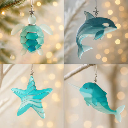 🎁MCOIKY® 2025 Sea Glass Marine Life Advent Calendar🐟