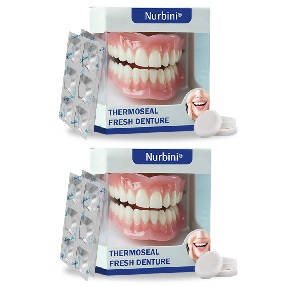 🦷2 Sets🦷+ 12 Denture Cleaning Tablets
