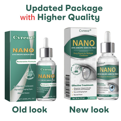 Cvreoz® Nano Eye Drops Serum Pro✅FDA Approved(Suitable for presbyopia, dry eye syndrome, glaucoma, and cataracts)