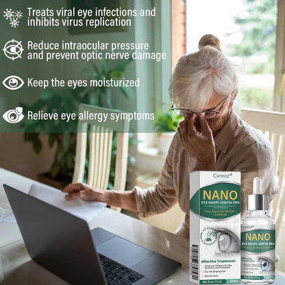 Cvreoz® Nano Eye Drops Serum Pro✅FDA Approved(Suitable for presbyopia, dry eye syndrome, glaucoma, and cataracts)