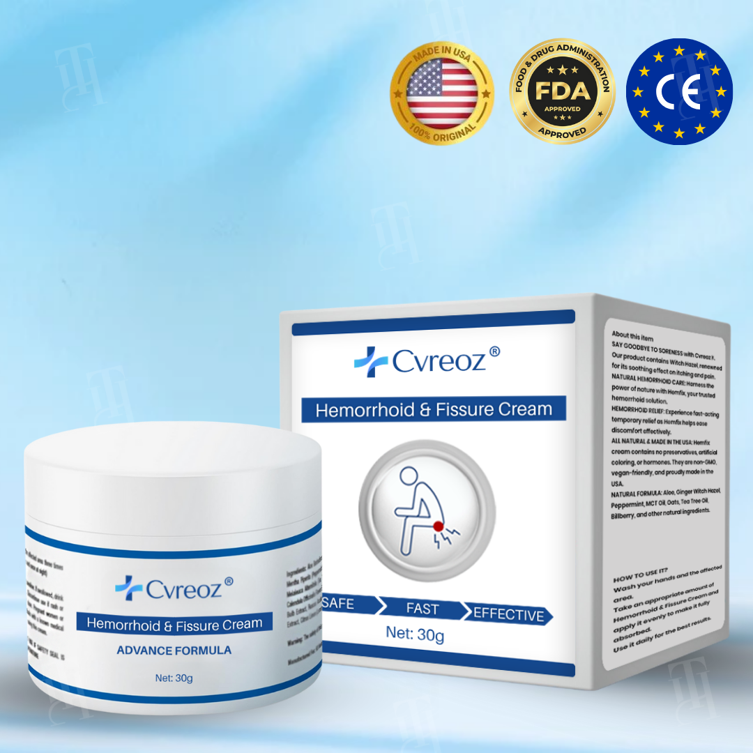 Cvreoz® 𝐇𝐞𝐦𝐨𝐫𝐫𝐡𝐨𝐢𝐝 & 𝐅𝐢𝐬𝐬𝐮𝐫𝐞 𝐂𝐫𝐞𝐚𝐦