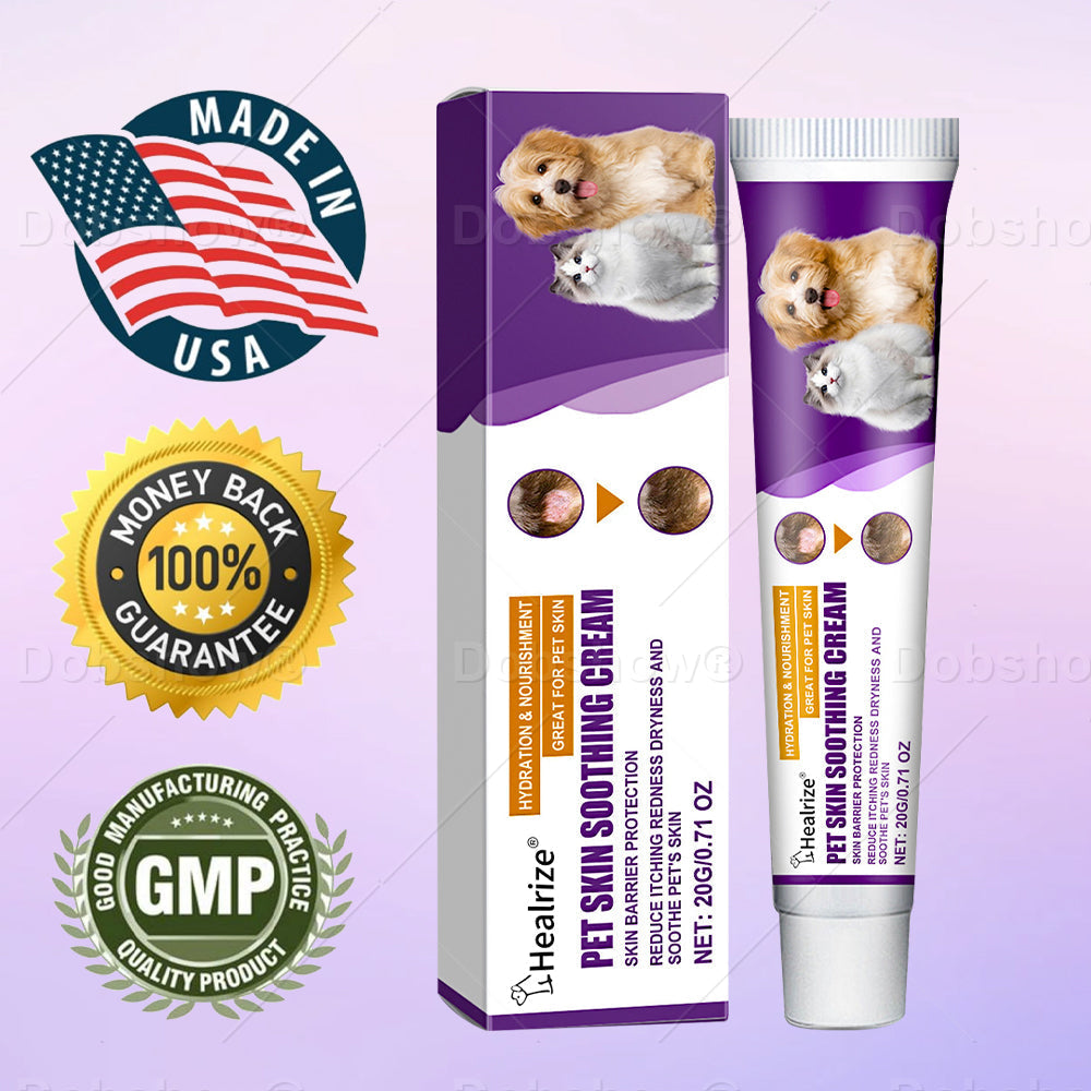 Healrize® 𝐏𝐞𝐭 𝐒𝐤𝐢𝐧 𝐒𝐨𝐨𝐭𝐡𝐢𝐧𝐠 𝐂𝐫𝐞𝐚𝐦