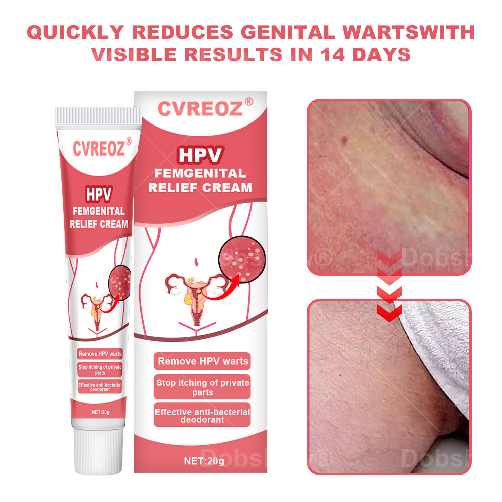 Cvreoz® HPV FemGenital Relief Cream