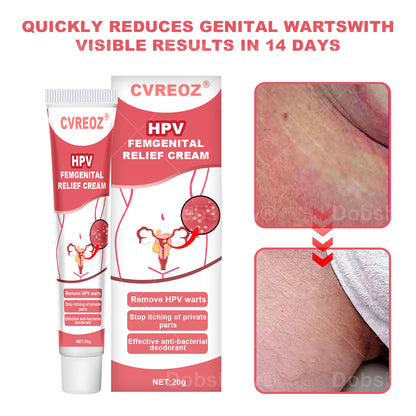 Cvreoz® HPV FemGenital Relief Cream