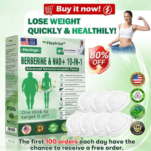 🇺🇸 𝐎𝐟𝐟𝐢𝐜𝐢𝐚𝐥 𝐔𝐒 𝐒𝐭𝐨𝐫𝐞 | ✨🩺 𝐇𝐞𝐚𝐥𝐫𝐢𝐳𝐞® Moringa · Berberine × NAD+ 𝟏𝟎-𝐢𝐧-𝟏 𝐀𝐝𝐯𝐚𝐧𝐜𝐞𝐝 𝐍𝐚𝐧𝐨 𝐌𝐢𝐜𝐫𝐨𝐧𝐞𝐞𝐝𝐥𝐞 𝐏𝐚𝐭𝐜𝐡 — 𝐎𝐧𝐜𝐞 𝐃𝐚𝐢𝐥𝐲, 𝐕𝐢𝐬𝐢𝐛𝐥𝐞 𝐑𝐞𝐬𝐮𝐥𝐭𝐬 𝐢𝐧 𝟕 𝐃𝐚𝐲𝐬