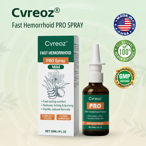 🔥Final 3 Hours: 80% OFF: Cvreoz® Fast Hemorrhoid PRO Spray