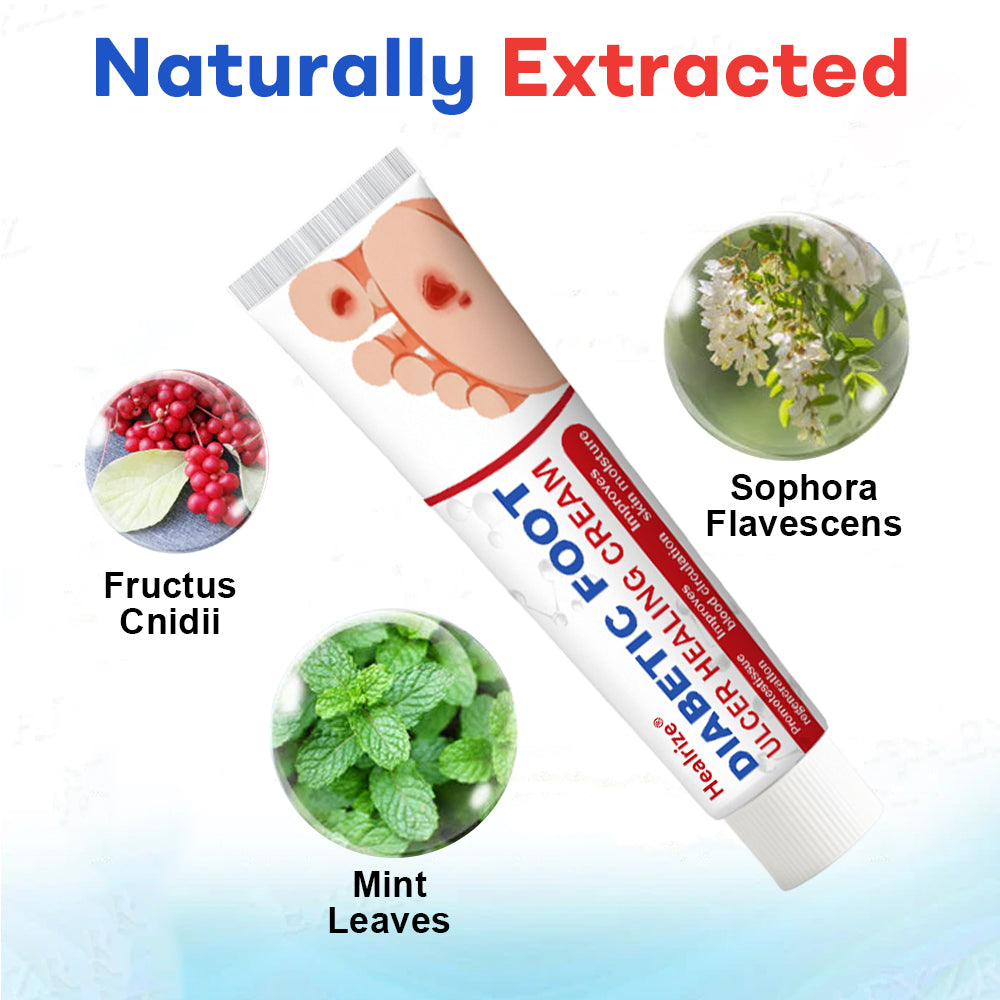 🔥Final 3 Hours: 70% OFF-Healrize® Diabetic Foot Ulcer Healing Cream💥