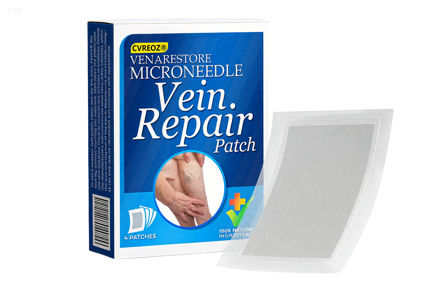 Cvreoz® VenaRestore MicroNeedle Vein Repair Patch