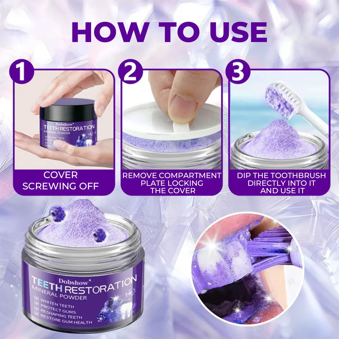 🦷Dobshow®𝐃𝐞𝐧𝐭𝐚𝐥 𝐑𝐞𝐩𝐚𝐢𝐫 𝐌𝐢𝐧𝐞𝐫𝐚𝐥 𝐏𝐨𝐰𝐝𝐞𝐫