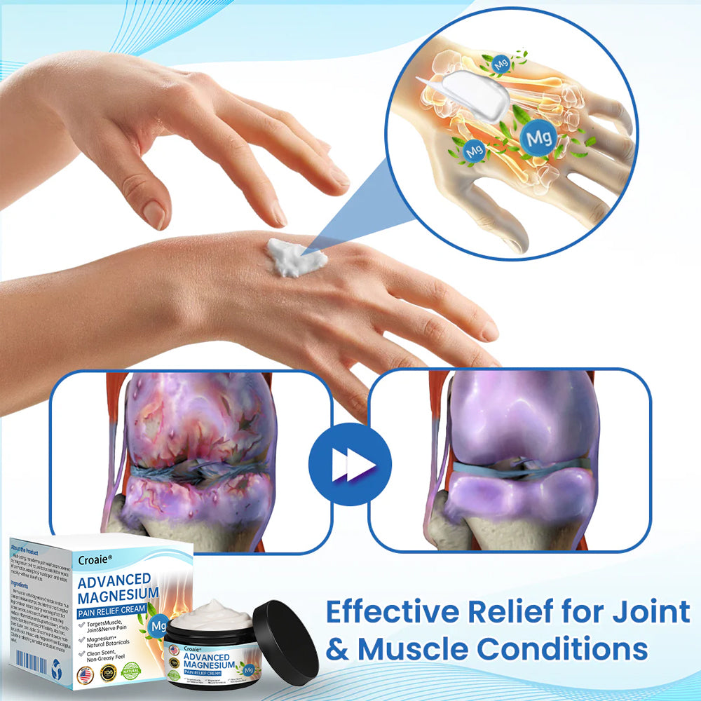 Croaie® Advanced Magnesium Pain Relief Cream