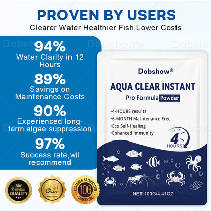 🏆Official Store| Dobshow® AquaClear Instant Pro Formula Powder