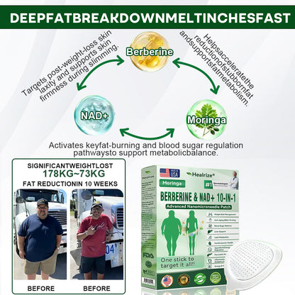🇺🇸 𝐎𝐟𝐟𝐢𝐜𝐢𝐚𝐥 𝐔𝐒 𝐒𝐭𝐨𝐫𝐞 | ✨🩺 𝐇𝐞𝐚𝐥𝐫𝐢𝐳𝐞® Moringa · Berberine × NAD+ 𝟏𝟎-𝐢𝐧-𝟏 𝐀𝐝𝐯𝐚𝐧𝐜𝐞𝐝 𝐍𝐚𝐧𝐨 𝐌𝐢𝐜𝐫𝐨𝐧𝐞𝐞𝐝𝐥𝐞 𝐏𝐚𝐭𝐜𝐡 — 𝐎𝐧𝐜𝐞 𝐃𝐚𝐢𝐥𝐲, 𝐕𝐢𝐬𝐢𝐛𝐥𝐞 𝐑𝐞𝐬𝐮𝐥𝐭𝐬 𝐢𝐧 𝟕 𝐃𝐚𝐲𝐬