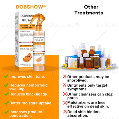 Dobshow®Exfoliatng Kojic Acid Turmeric Spray