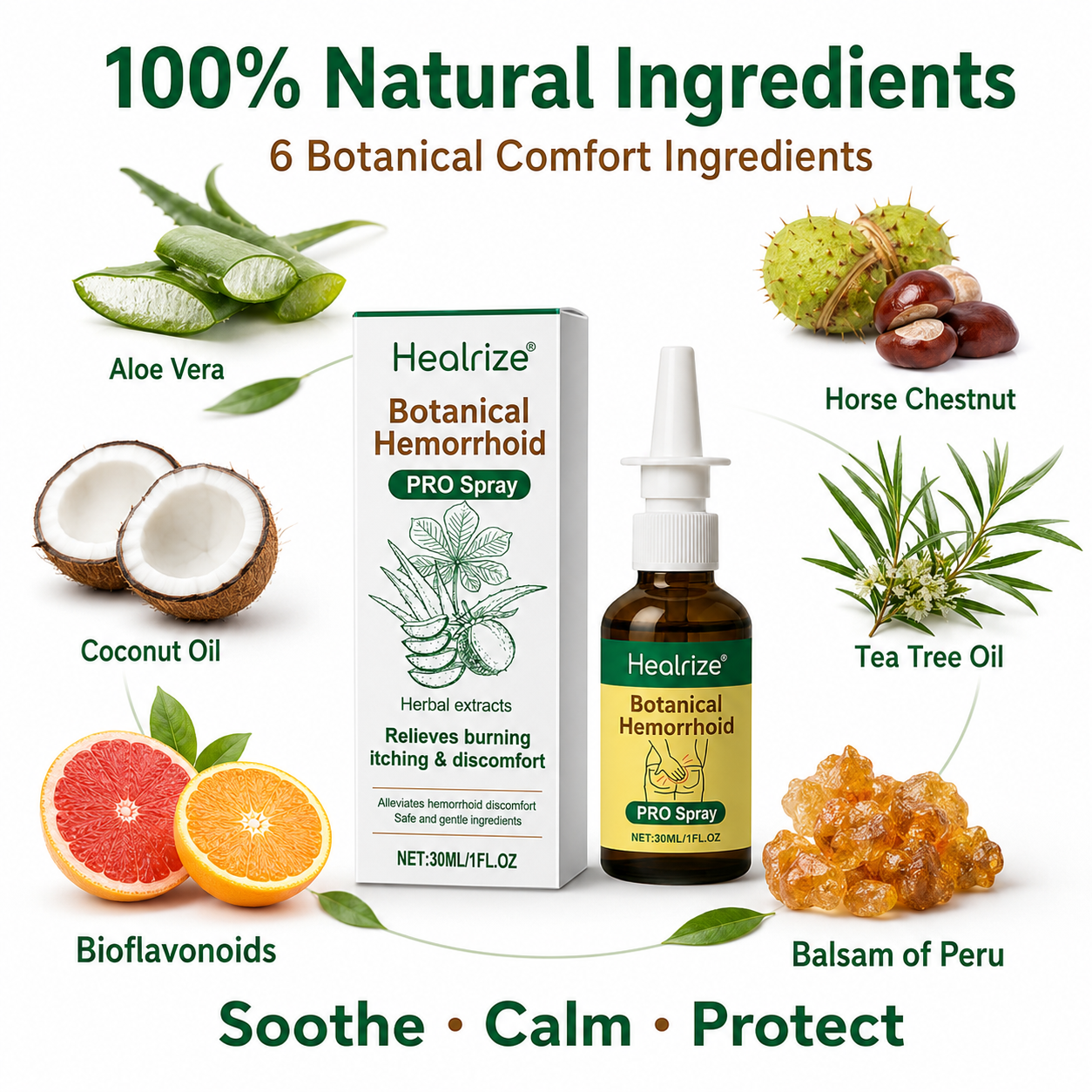 💎🔥79K+SOLD🔥Healrize® Botanical Hemorrhoid PRO Spray