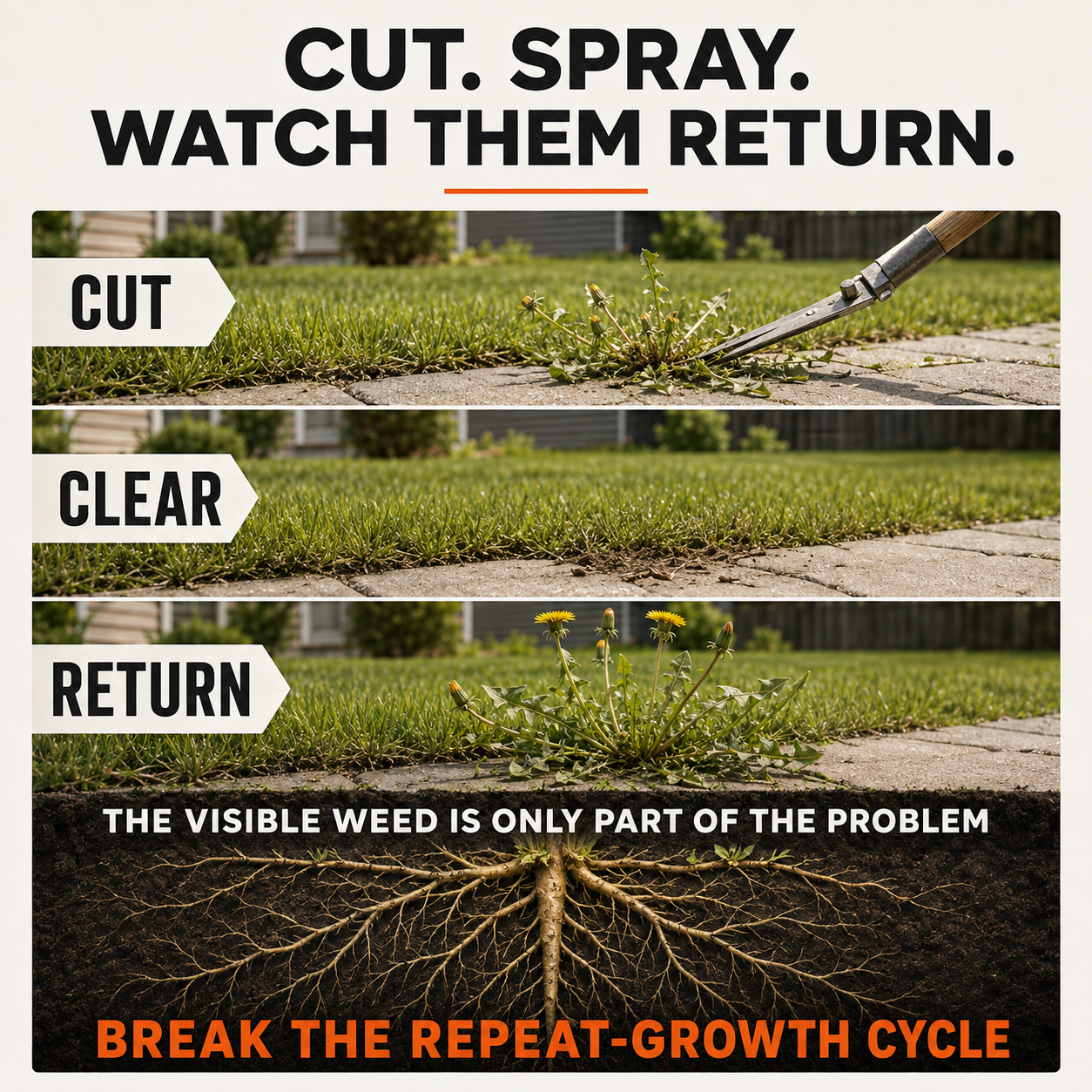 Healrize® 3X RootForce Triple-Action Herbicide