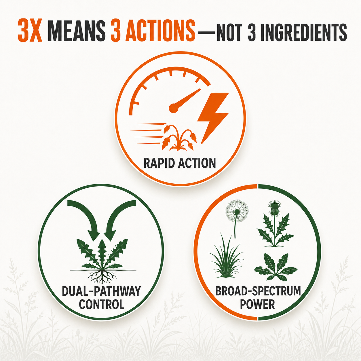 Healrize® 3X RootForce Triple-Action Herbicide