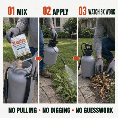 Healrize® 3X RootForce Triple-Action Herbicide