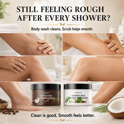 Dobshow® Sea Salt Body Scrub Duo
