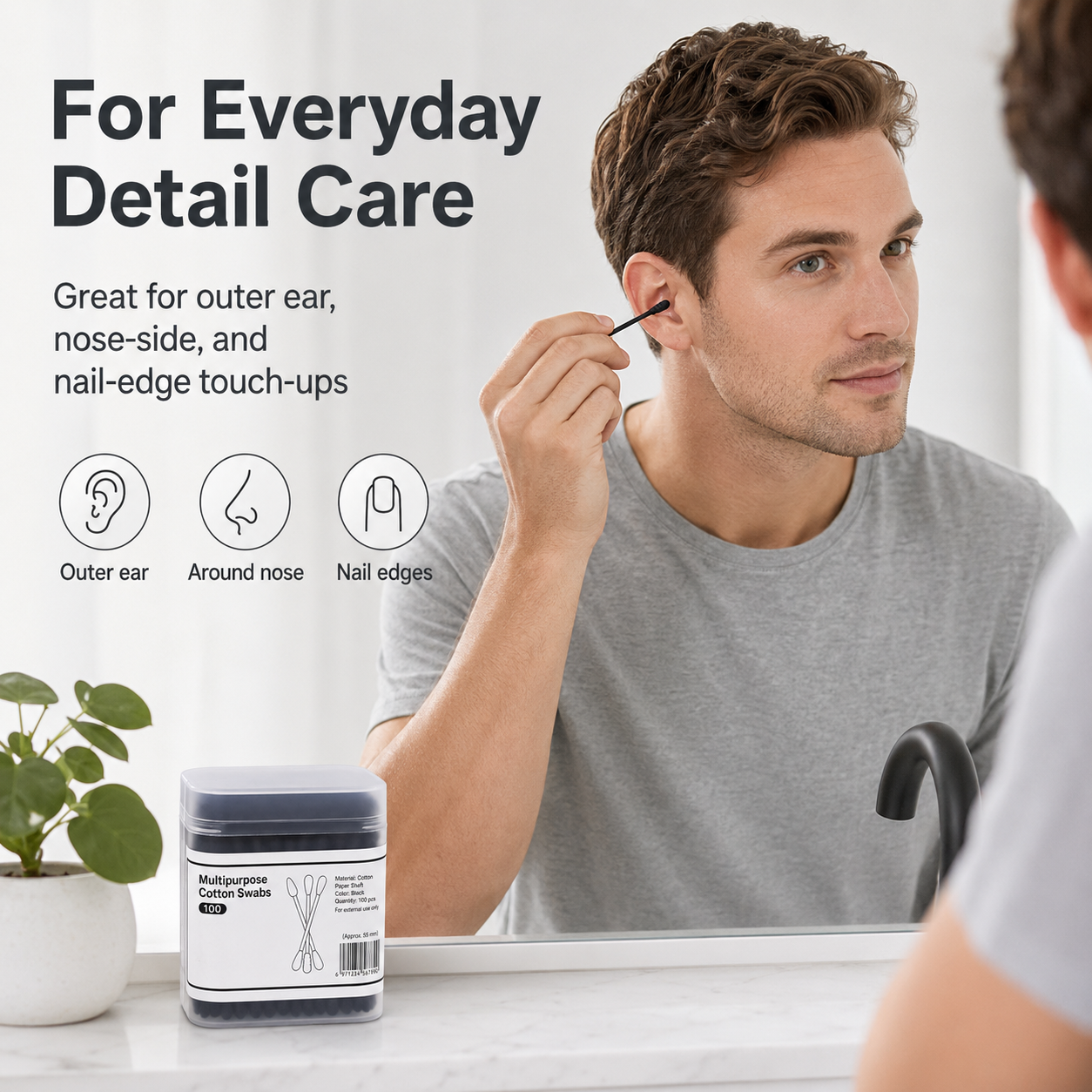 multipurpose cotton swabs