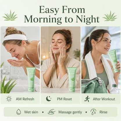 Dobshow® Aloe B5 Moisturizing Cleanser Shopify Landing Page Copy