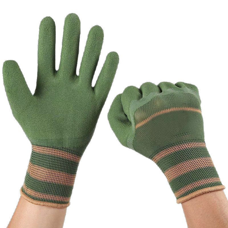 🔥Sfrcord® Heavy-Duty Waterproof Gardening & Work Gloves with Anti-Slip Rubber Grip