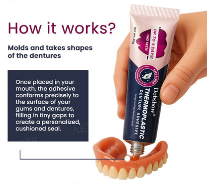 Dobshow® Thermoplastic Denture Adhesive🦷