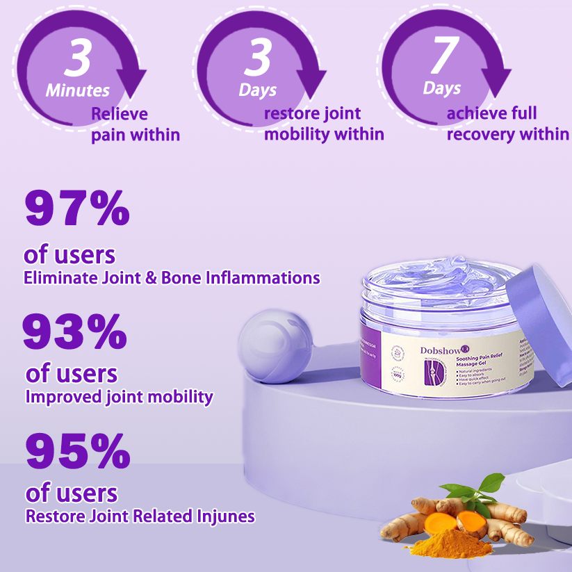Dobshow®  Joint Pain Treatment Gel  – Turmeric Extract&Emu Oil